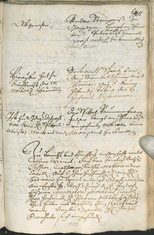 Civic Archives of Bozen-Bolzano - BOhisto Ratsprotokoll 1708/11 