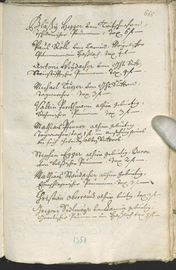 Civic Archives of Bozen-Bolzano - BOhisto Ratsprotokoll 1708/11 