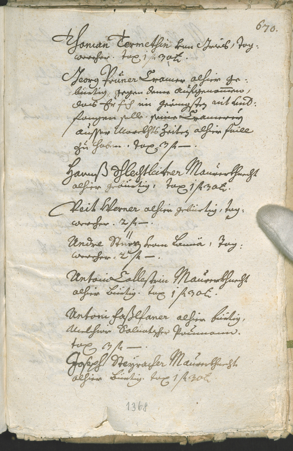 Civic Archives of Bozen-Bolzano - BOhisto Ratsprotokoll 1708/11 