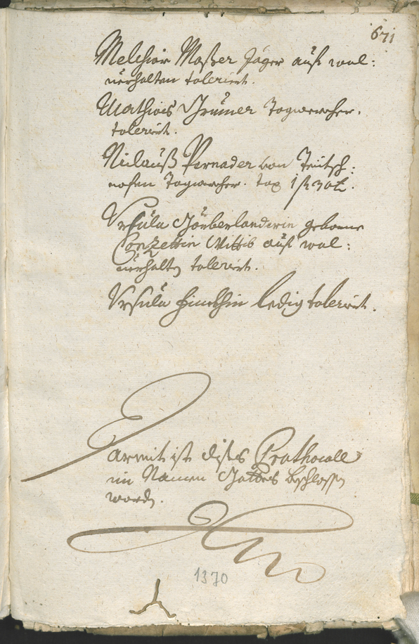 Civic Archives of Bozen-Bolzano - BOhisto Ratsprotokoll 1708/11 