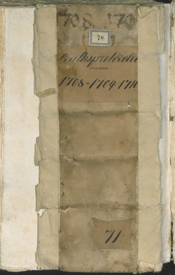 Civic Archives of Bozen-Bolzano - BOhisto Ratsprotokoll 1708/11 