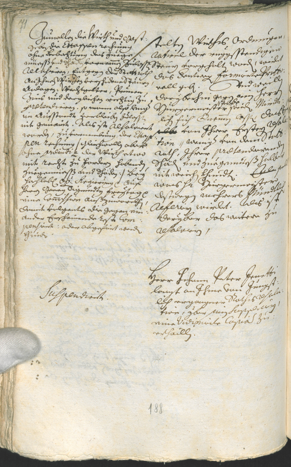 Archivio Storico della Città di Bolzano - BOhisto protocollo consiliare 1708/11 