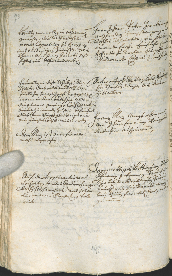 Civic Archives of Bozen-Bolzano - BOhisto Ratsprotokoll 1708/11 