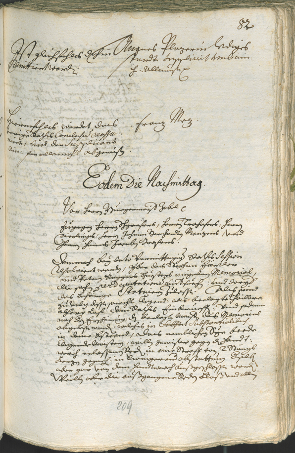 Stadtarchiv Bozen - BOhisto Ratsprotokoll 1708/11 