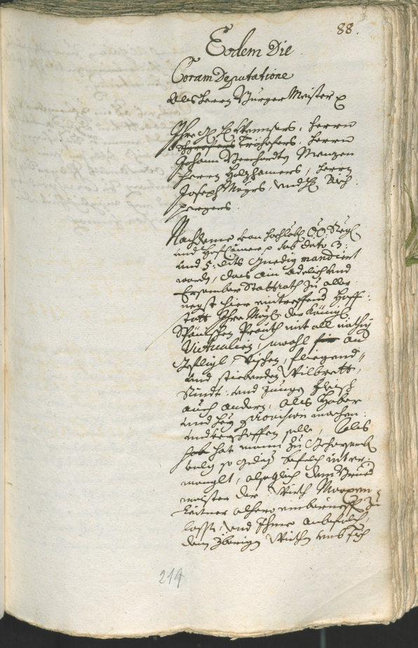 Civic Archives of Bozen-Bolzano - BOhisto Ratsprotokoll 1708/11 