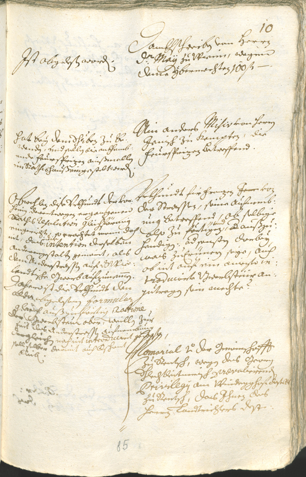 Civic Archives of Bozen-Bolzano - BOhisto Ratsprotokoll 1708/11 