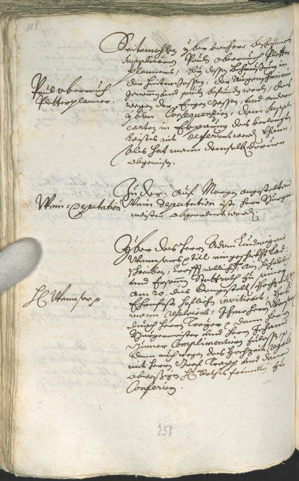 Civic Archives of Bozen-Bolzano - BOhisto Ratsprotokoll 1708/11 