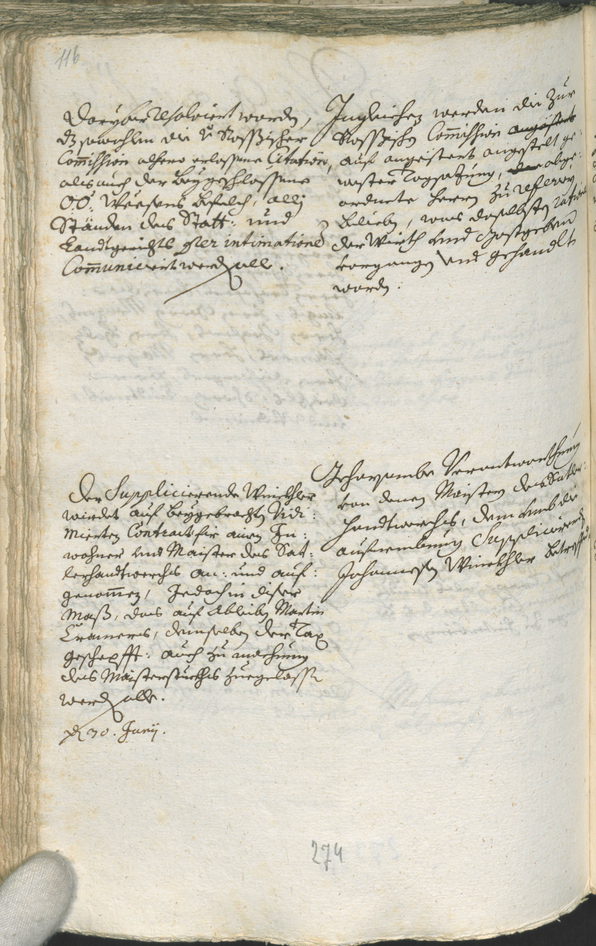 Archivio Storico della Città di Bolzano - BOhisto protocollo consiliare 1708/11 