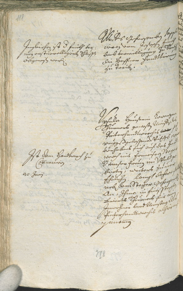 Civic Archives of Bozen-Bolzano - BOhisto Ratsprotokoll 1708/11 