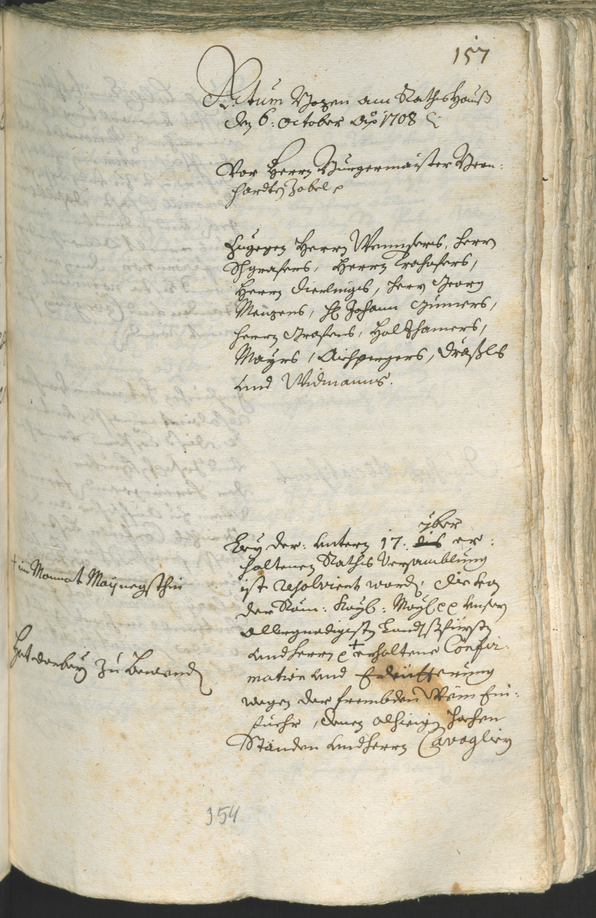 Civic Archives of Bozen-Bolzano - BOhisto Ratsprotokoll 1708/11 