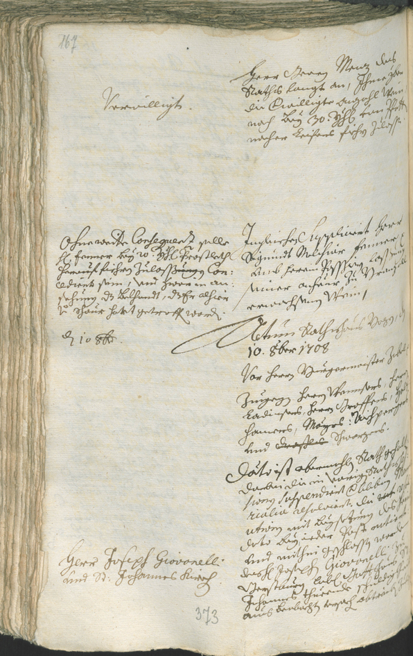 Civic Archives of Bozen-Bolzano - BOhisto Ratsprotokoll 1708/11 