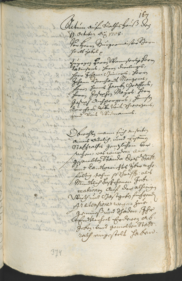 Civic Archives of Bozen-Bolzano - BOhisto Ratsprotokoll 1708/11 