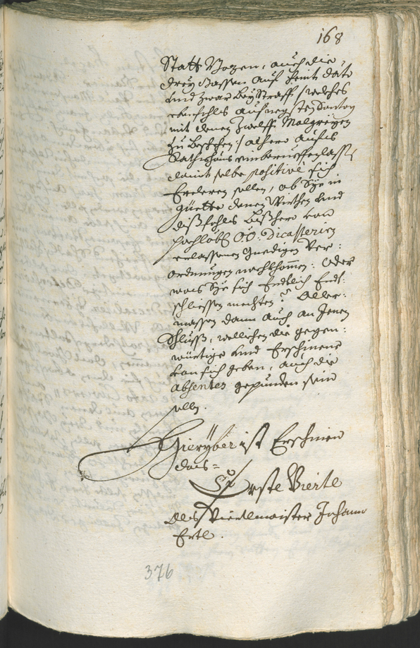 Civic Archives of Bozen-Bolzano - BOhisto Ratsprotokoll 1708/11 