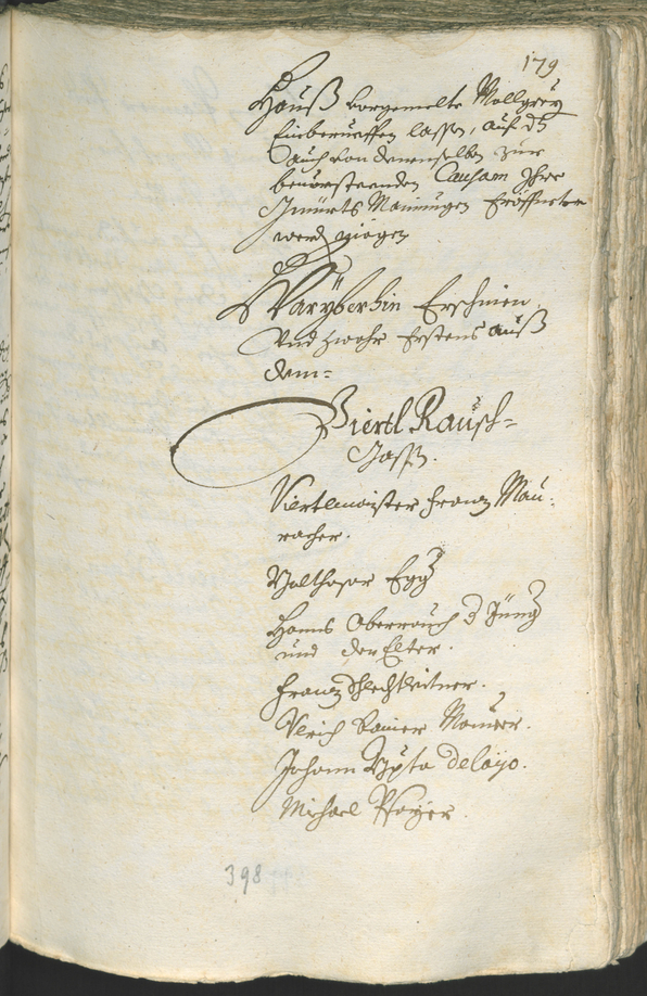 Civic Archives of Bozen-Bolzano - BOhisto Ratsprotokoll 1708/11 