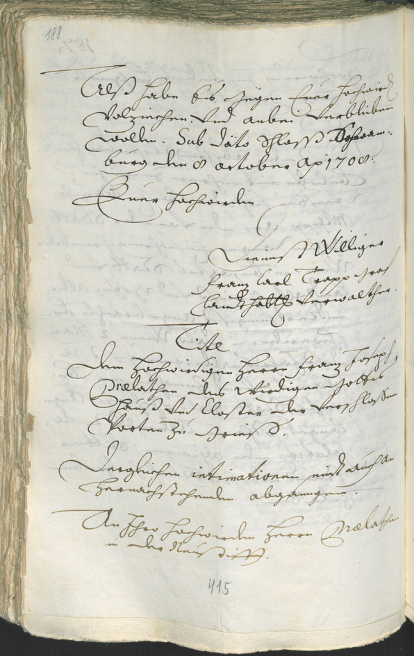 Civic Archives of Bozen-Bolzano - BOhisto Ratsprotokoll 1708/11 