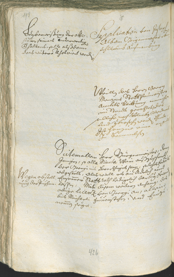 Stadtarchiv Bozen - BOhisto Ratsprotokoll 1708/11 