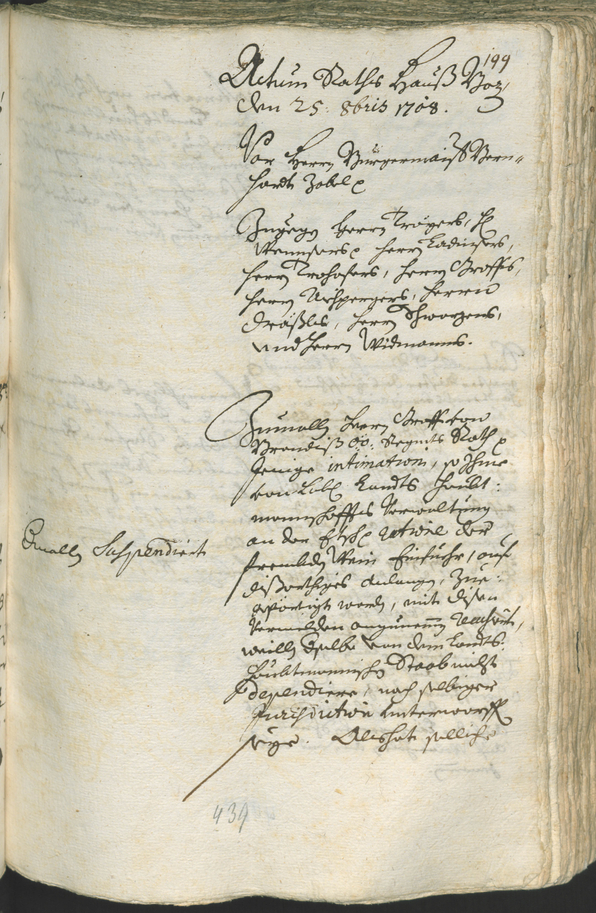 Civic Archives of Bozen-Bolzano - BOhisto Ratsprotokoll 1708/11 