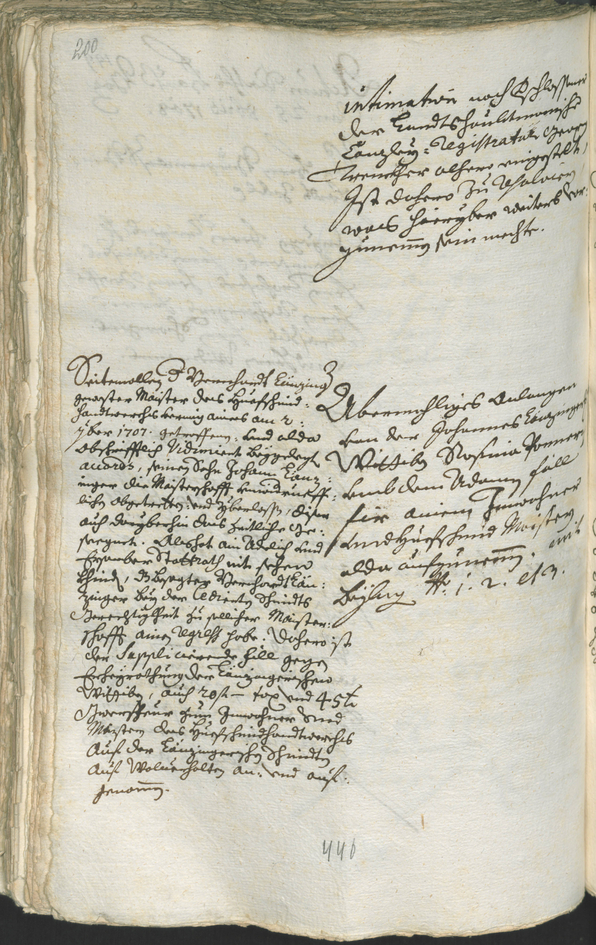 Civic Archives of Bozen-Bolzano - BOhisto Ratsprotokoll 1708/11 