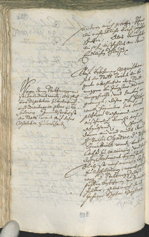 Civic Archives of Bozen-Bolzano - BOhisto Ratsprotokoll 1708/11 