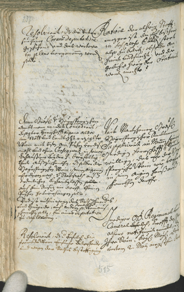 Civic Archives of Bozen-Bolzano - BOhisto Ratsprotokoll 1708/11 