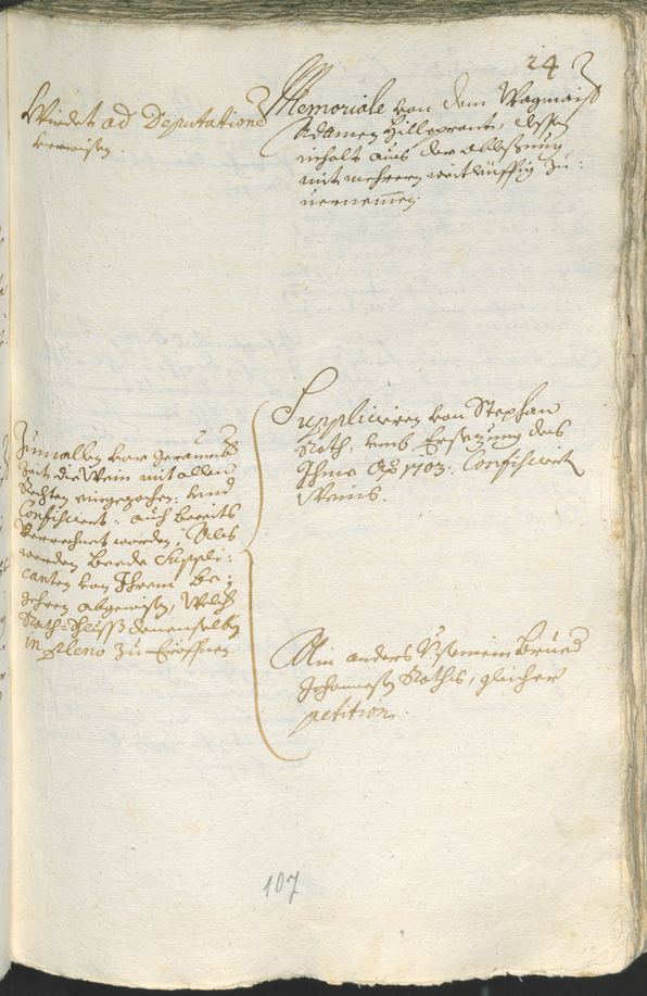 Civic Archives of Bozen-Bolzano - BOhisto Ratsprotokoll 1708/11 