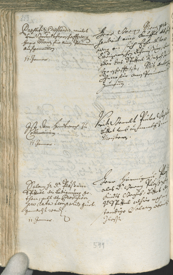 Stadtarchiv Bozen - BOhisto Ratsprotokoll 1708/11 