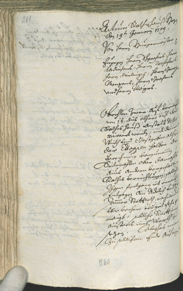 Civic Archives of Bozen-Bolzano - BOhisto Ratsprotokoll 1708/11 