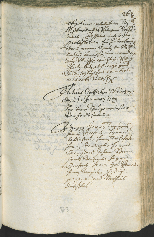 Civic Archives of Bozen-Bolzano - BOhisto Ratsprotokoll 1708/11 