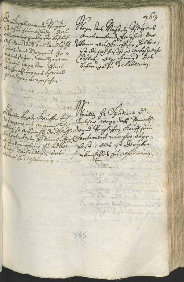 Archivio Storico della Città di Bolzano - BOhisto protocollo consiliare 1708/11 