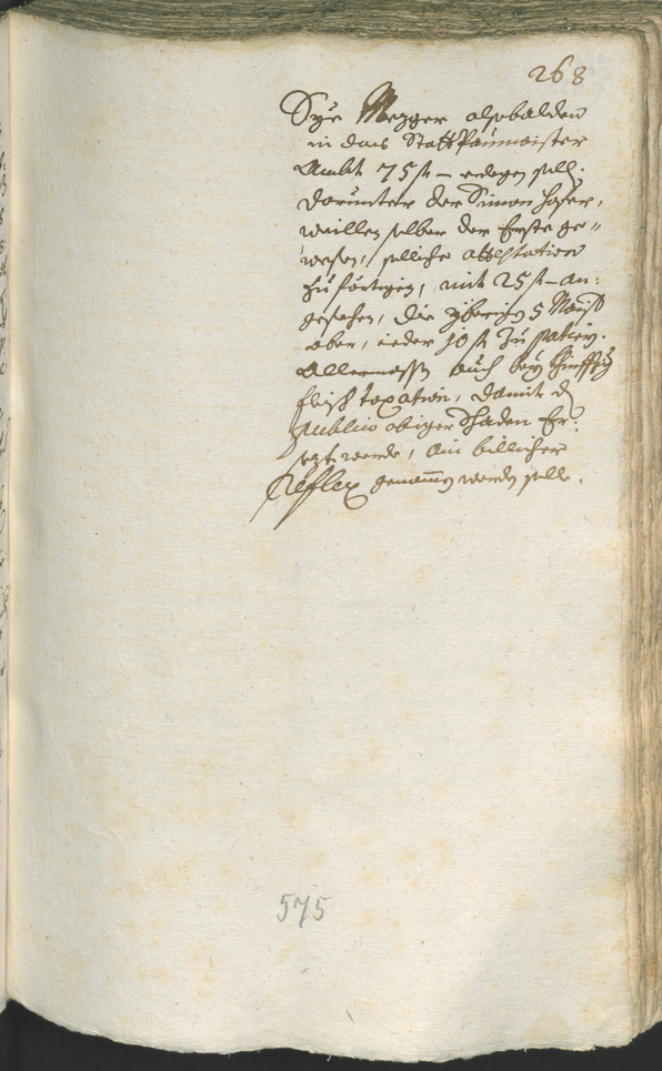 Stadtarchiv Bozen - BOhisto Ratsprotokoll 1708/11 