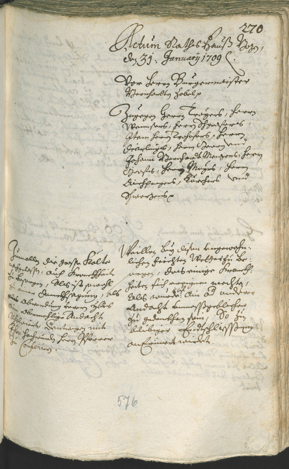 Civic Archives of Bozen-Bolzano - BOhisto Ratsprotokoll 1708/11 