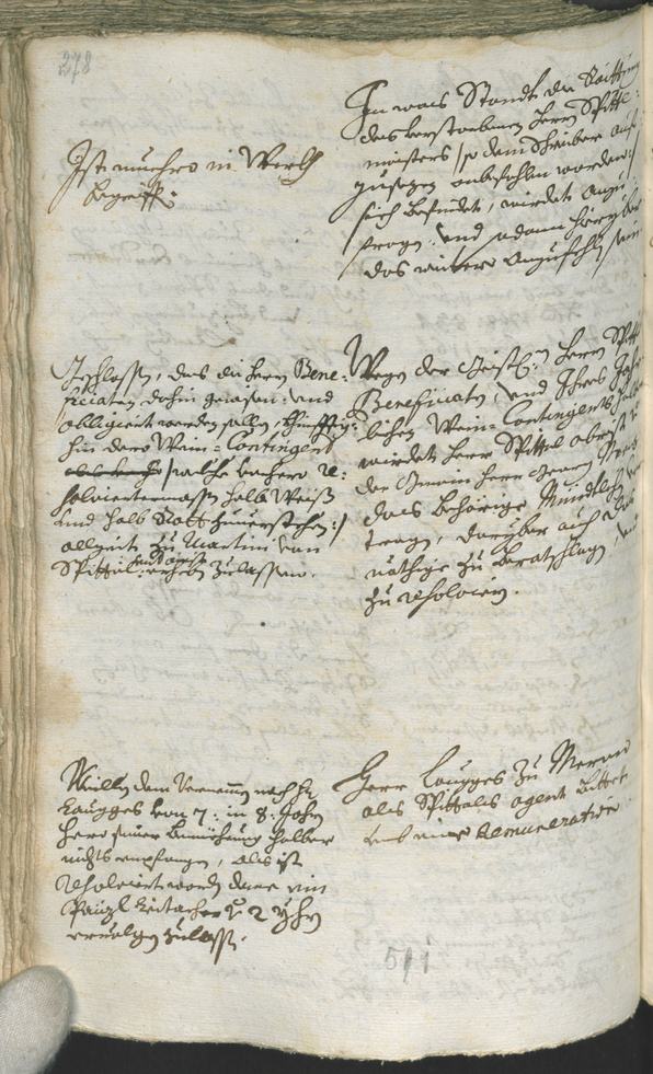 Civic Archives of Bozen-Bolzano - BOhisto Ratsprotokoll 1708/11 