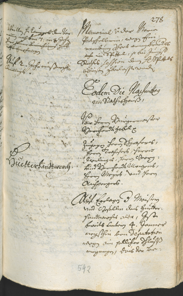 Stadtarchiv Bozen - BOhisto Ratsprotokoll 1708/11 