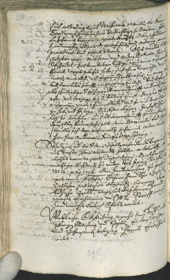 Civic Archives of Bozen-Bolzano - BOhisto Ratsprotokoll 1708/11 