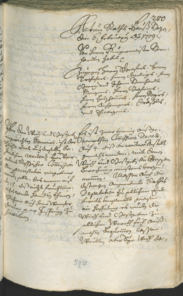 Archivio Storico della Città di Bolzano - BOhisto protocollo consiliare 1708/11 