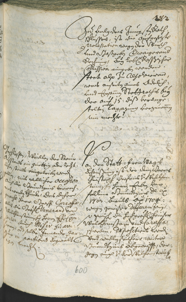 Archivio Storico della Città di Bolzano - BOhisto protocollo consiliare 1708/11 