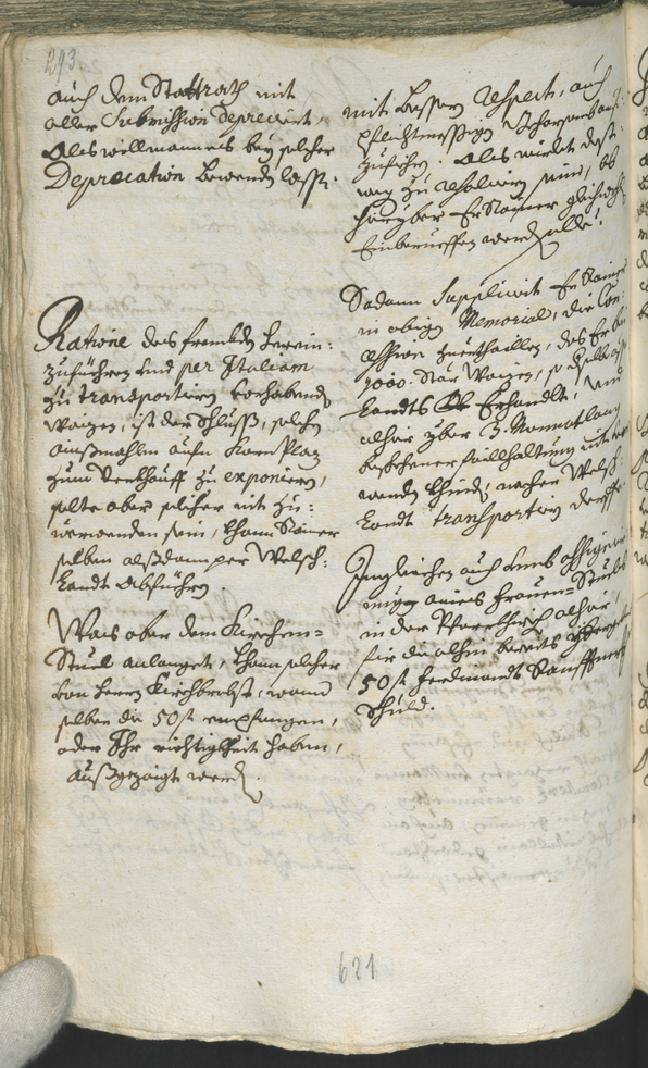 Stadtarchiv Bozen - BOhisto Ratsprotokoll 1708/11 