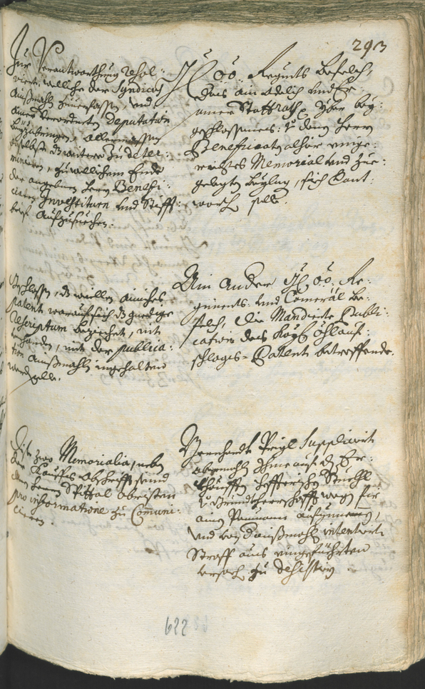 Stadtarchiv Bozen - BOhisto Ratsprotokoll 1708/11 