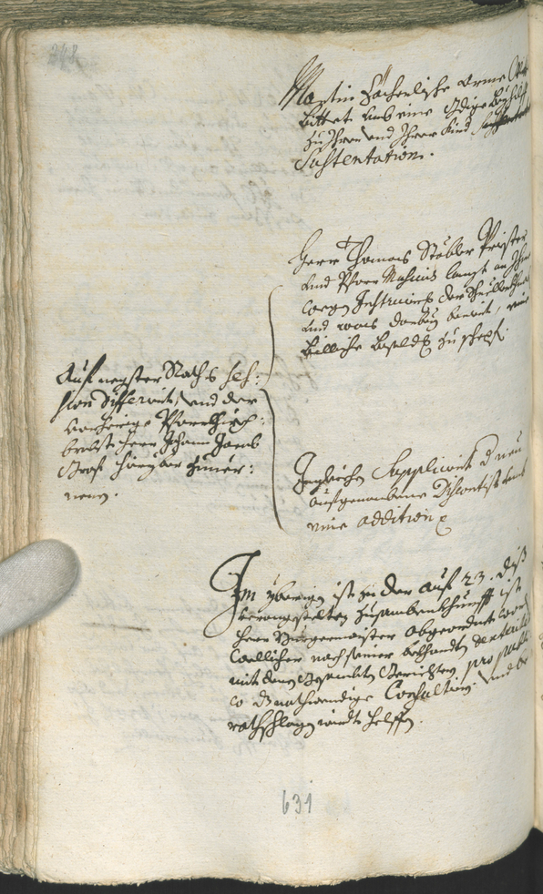 Civic Archives of Bozen-Bolzano - BOhisto Ratsprotokoll 1708/11 