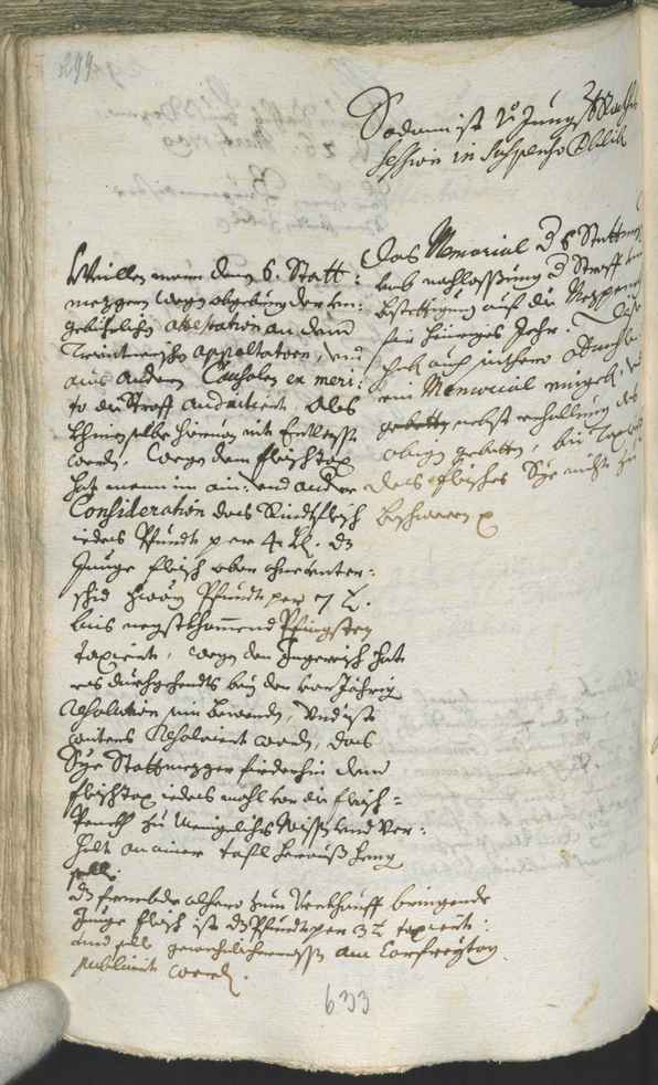 Civic Archives of Bozen-Bolzano - BOhisto Ratsprotokoll 1708/11 