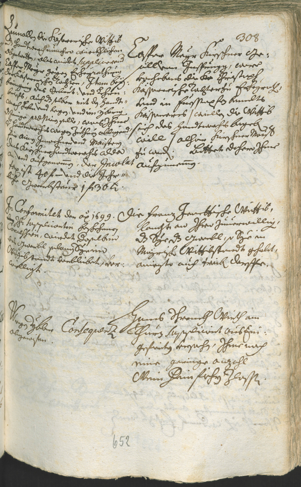 Stadtarchiv Bozen - BOhisto Ratsprotokoll 1708/11 