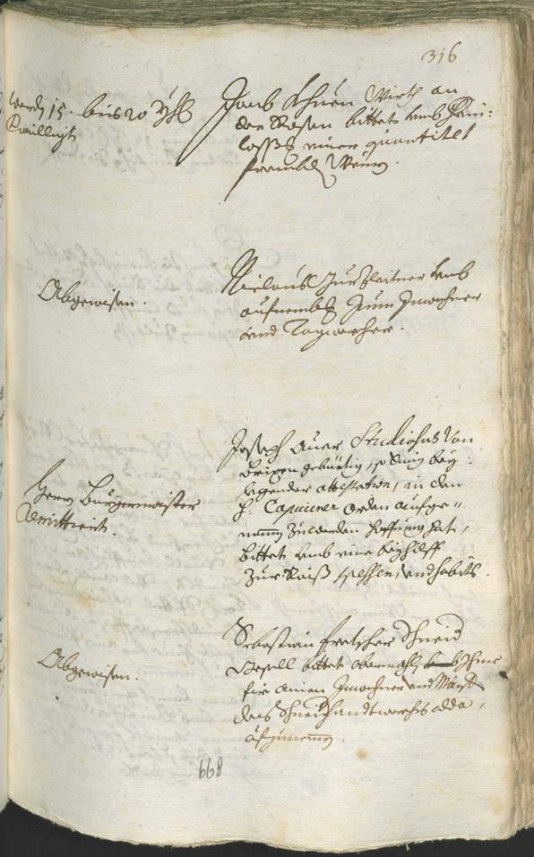 Stadtarchiv Bozen - BOhisto Ratsprotokoll 1708/11 