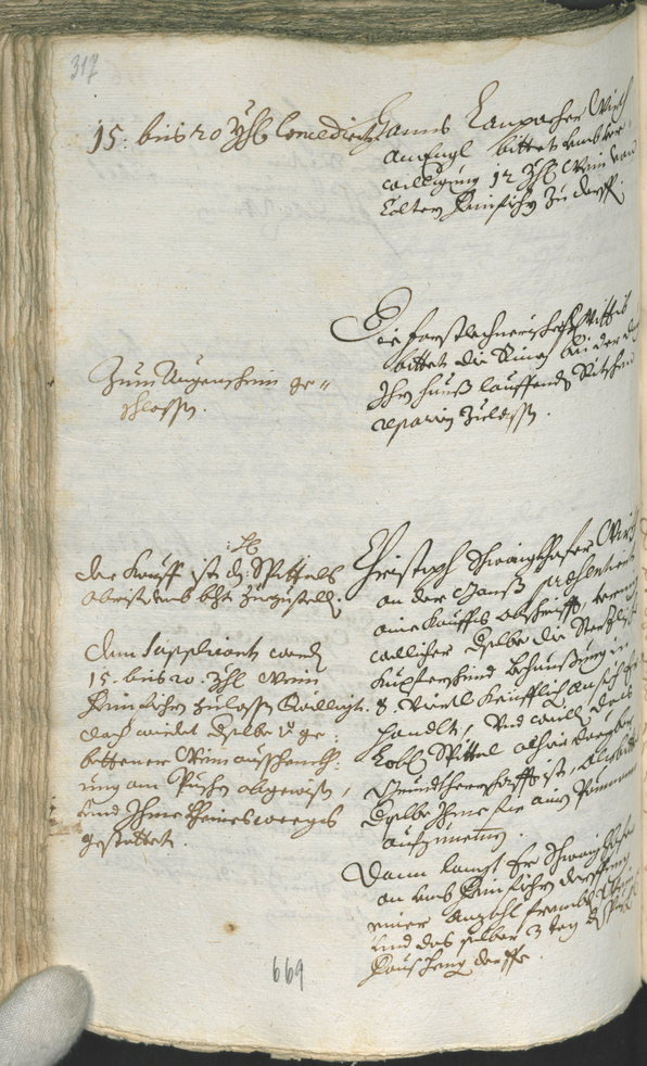 Civic Archives of Bozen-Bolzano - BOhisto Ratsprotokoll 1708/11 