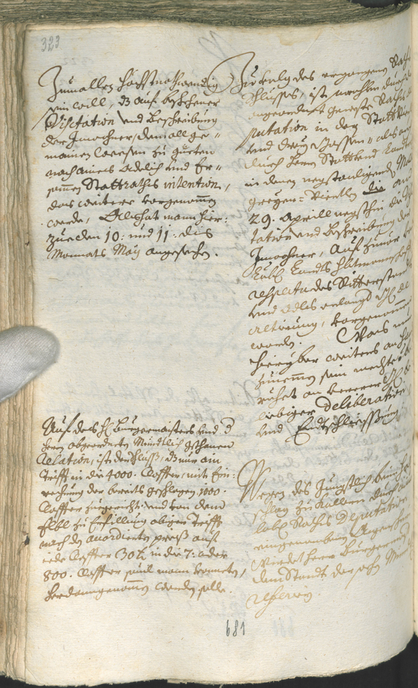 Civic Archives of Bozen-Bolzano - BOhisto Ratsprotokoll 1708/11 