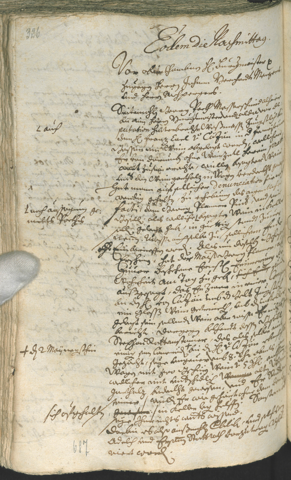 Archivio Storico della Città di Bolzano - BOhisto protocollo consiliare 1708/11 