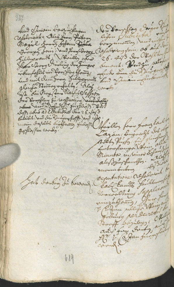 Civic Archives of Bozen-Bolzano - BOhisto Ratsprotokoll 1708/11 