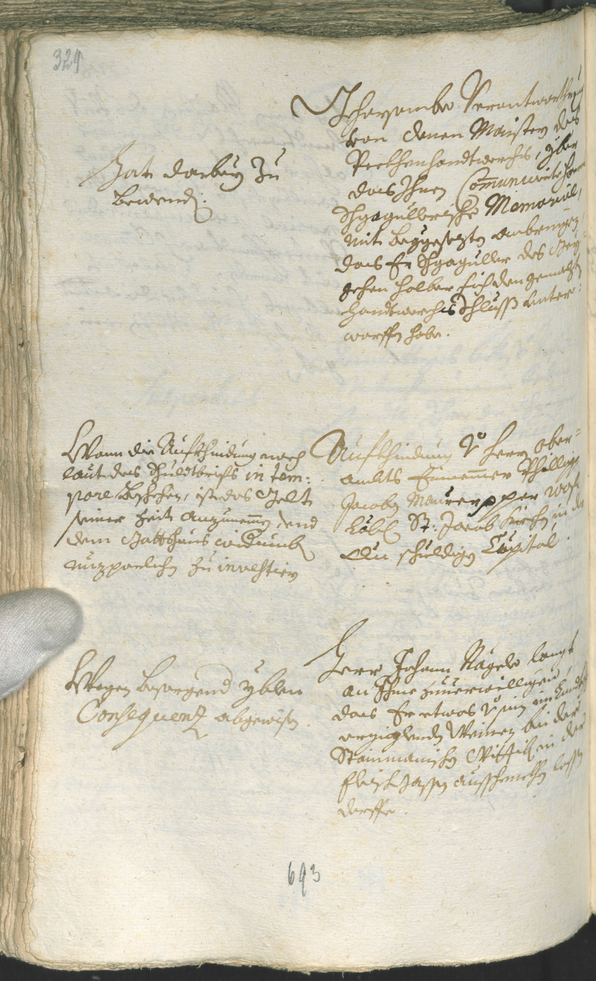 Civic Archives of Bozen-Bolzano - BOhisto Ratsprotokoll 1708/11 