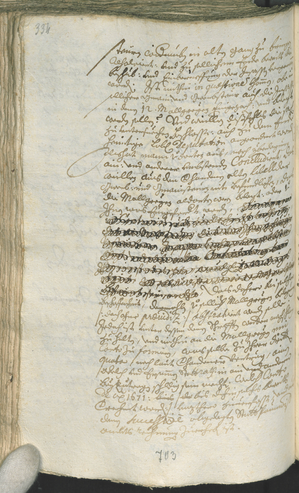 Stadtarchiv Bozen - BOhisto Ratsprotokoll 1708/11 