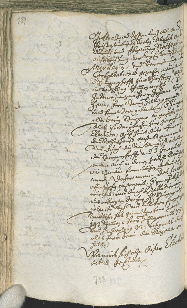 Civic Archives of Bozen-Bolzano - BOhisto Ratsprotokoll 1708/11 