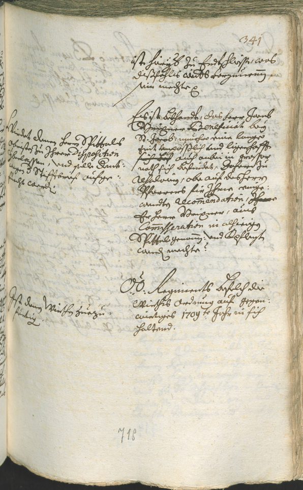 Archivio Storico della Città di Bolzano - BOhisto protocollo consiliare 1708/11 